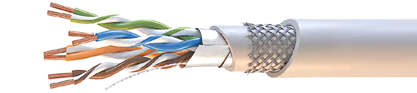 СегментЛАН F/UTP Cat5e PVCLSнг(А)-FRLS 4x2x0,52 К