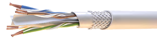 СегментЛАН U/UTP Cat6 PVCLSнг(А)-LSLTx 4x2x0,57 К